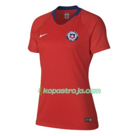 Billiga Fotbollströjor Chile Hemma tröja Dam VM 2019 Kortärmad